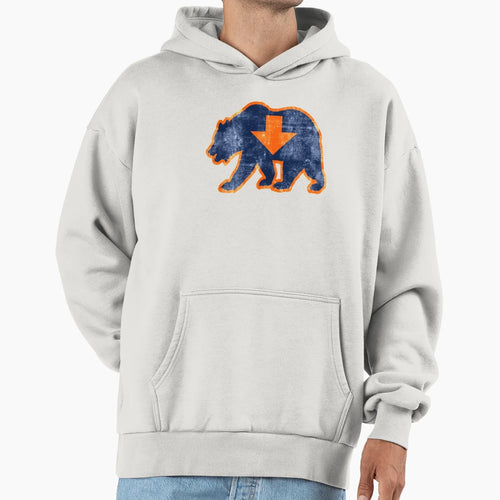 Chicago Sports Product Bear Down Gifts Hoodie - Minimalist Print for Adults - T-Shirt, Sweatshirt, Hoodie