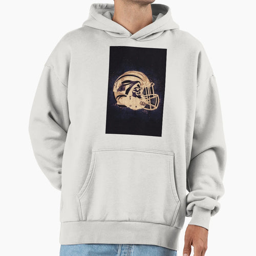 Football Helmet Abstract Galaxy All Hoodie - Casual Everyday Wear Unisex - T-Shirt, Sweatshirt, Hoodie
