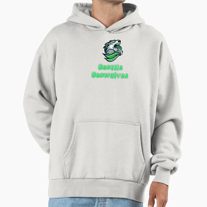 Seattle Seawolves Hoodie - Custom Art Print Men Women - T-Shirt, Sweatshirt, Hoodie