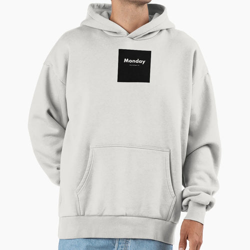 Monday Futura Famous Font Collection Hoodie - Fun Novelty Design Men Women - T-Shirt, Sweatshirt, Hoodie