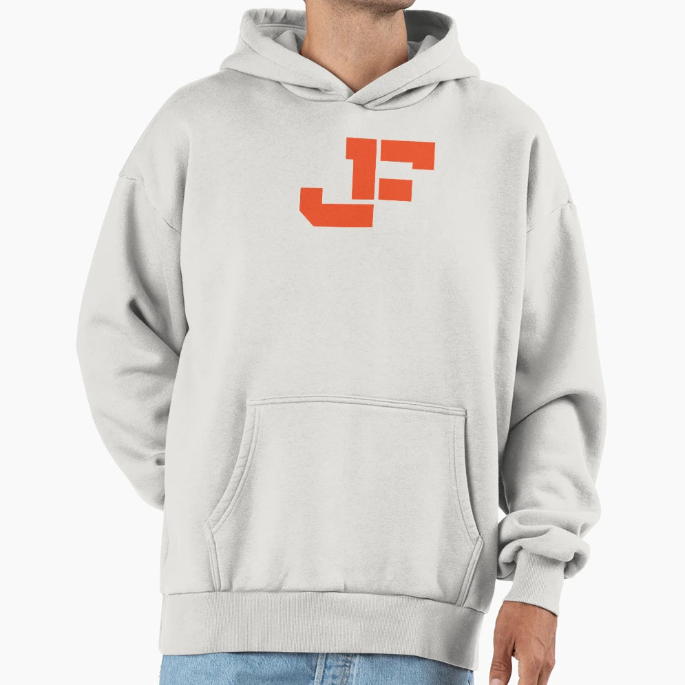 J1F Bears Orange Hoodie - Novelty Apparel for Adults - T-Shirt, Sweatshirt, Hoodie