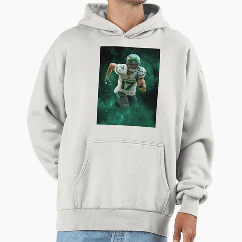 Garrett Wilson New York Sports Art Hoodie - Trendy Graphic Unisex - T-Shirt, Sweatshirt, Hoodie