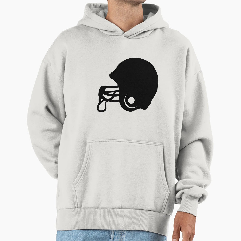 Football Helmet Hoodie - Streetwear Style for Adults - T-Shirt, Sweatshirt, Hoodie
