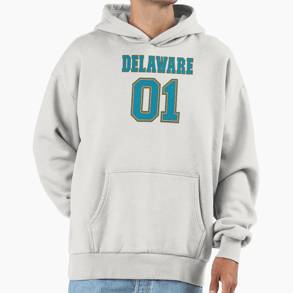 Delaware 01 Small State Big History Hoodie - Novelty Apparel for Adults - T-Shirt, Sweatshirt, Hoodie
