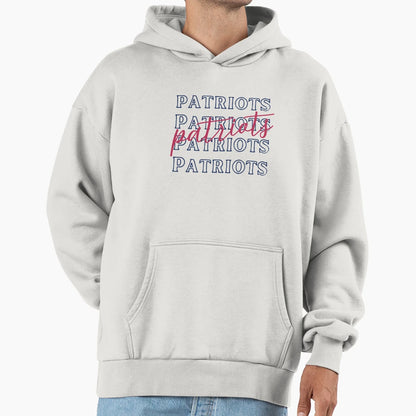 Patriots Hoodie - Streetwear Style for Adults - T-Shirt, Sweatshirt, Hoodie