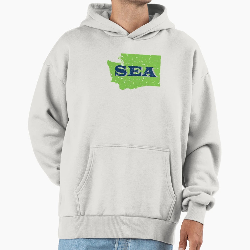 Sea Seattle Washington Football Baseball T-Shirt - Graphic Print Unisex - T-Shirt, Sweatshirt, Hoodie