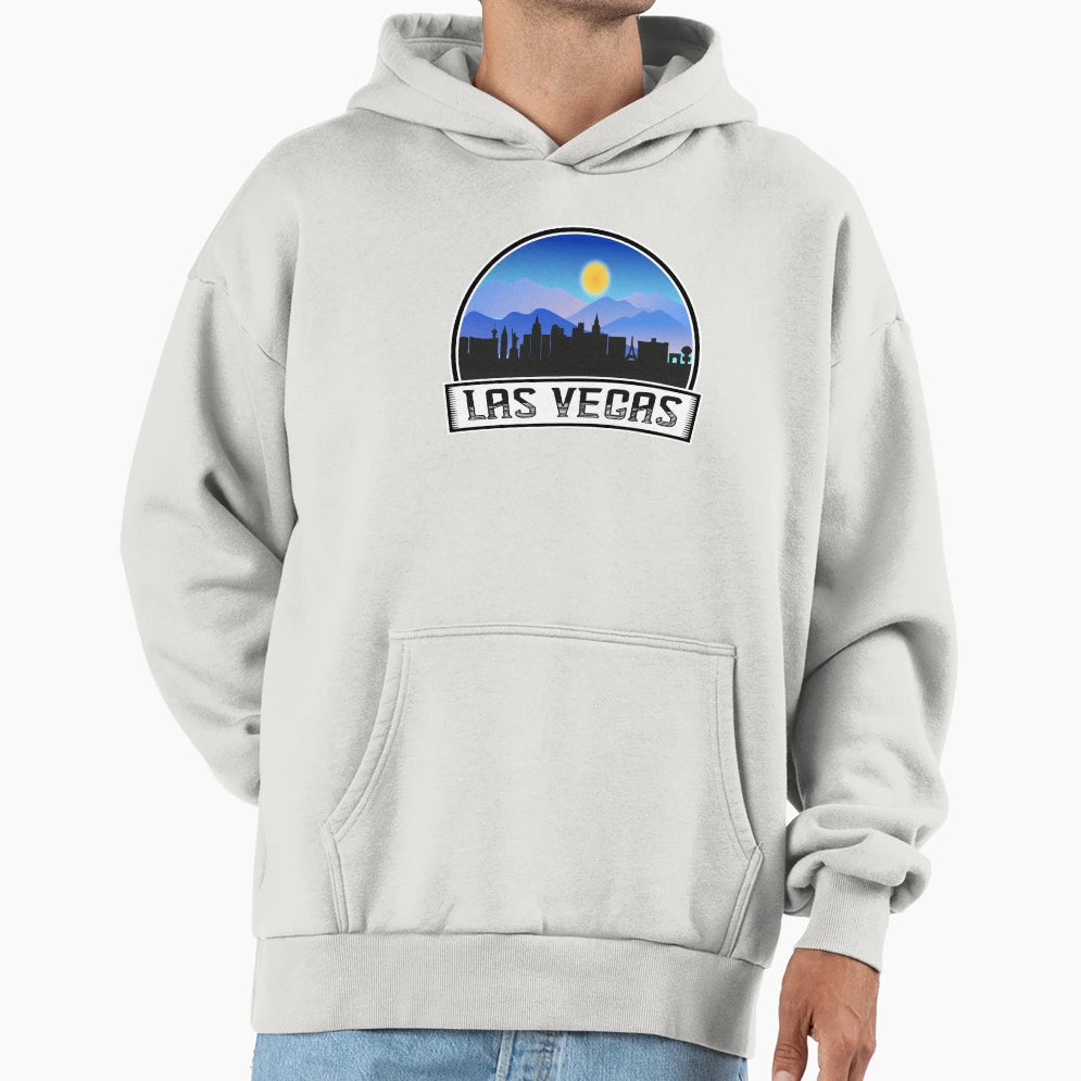 Las Vegas Sunny Day Hoodie - Aesthetic Graphic for Adults - T-Shirt, Sweatshirt, Hoodie