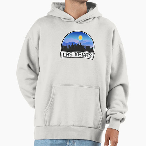 Las Vegas Sunny Day Hoodie - Aesthetic Graphic for Adults - T-Shirt, Sweatshirt, Hoodie