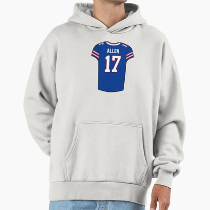 JA Home Jersey Hoodie - Custom Art Print for Adults - T-Shirt, Sweatshirt, Hoodie