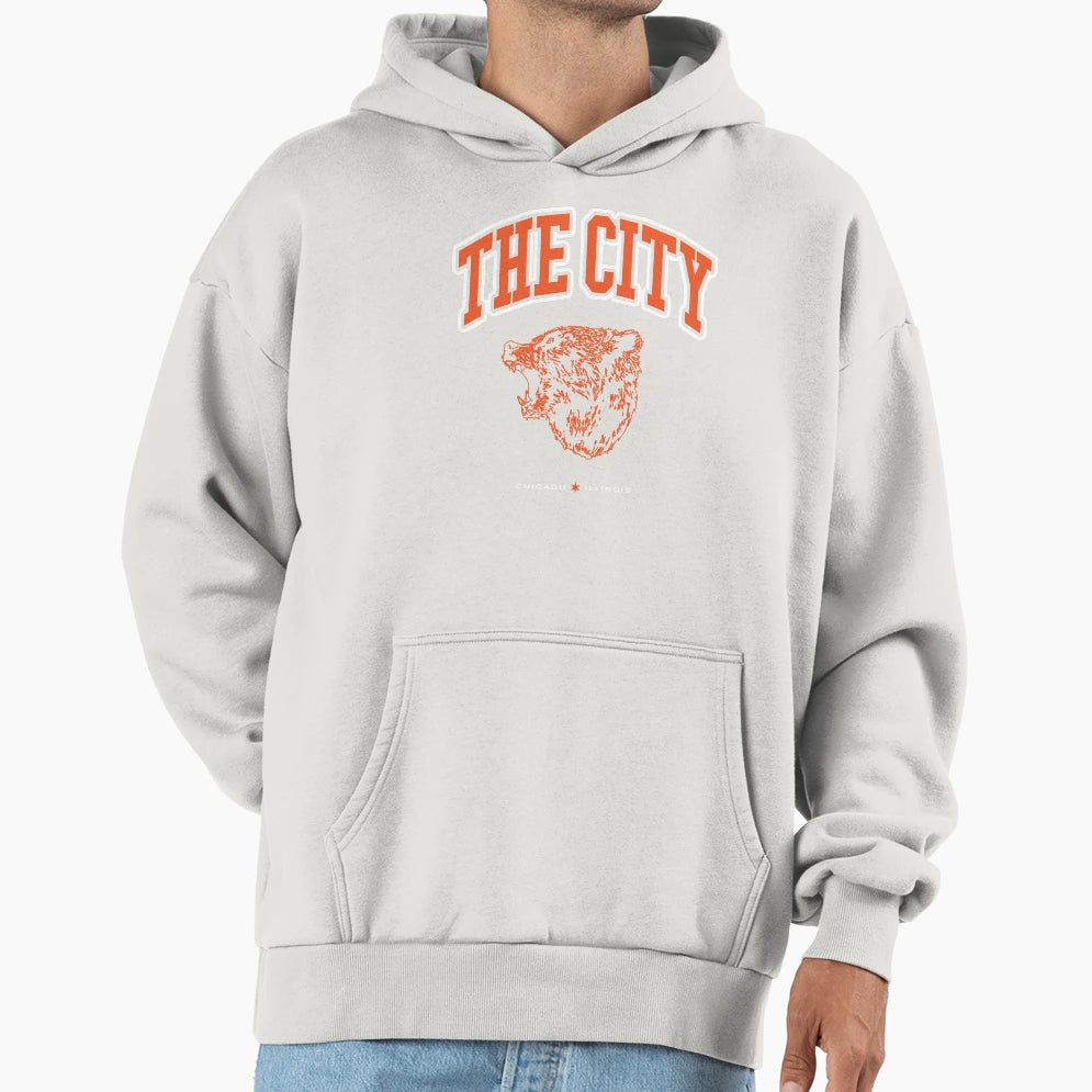 Windy City Football Hoodie - Fun Novelty Design Unisex - T-Shirt, Sweatshirt, Hoodie