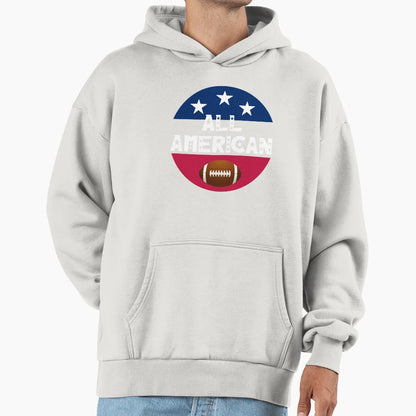Cw All American Hoodie - Trendy Graphic for Adults - T-Shirt, Sweatshirt, Hoodie