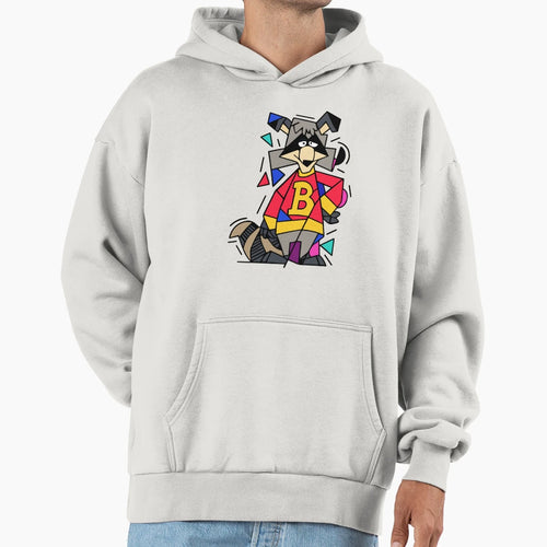 Bert From Raccoons Abstract Hoodie - Aesthetic Graphic for Adults - T-Shirt, Sweatshirt, Hoodie