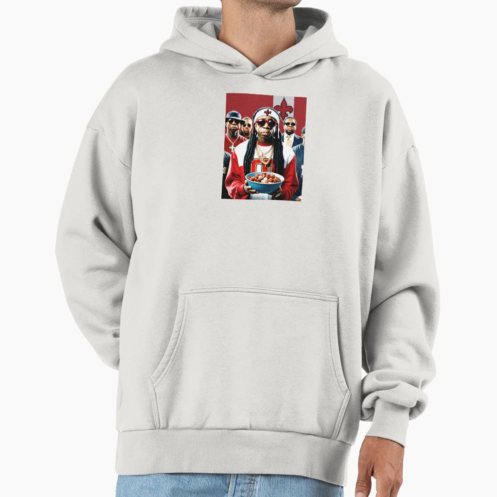 Saint Bowl Hoodie - Graphic Print Men Women - T-Shirt, Sweatshirt, Hoodie