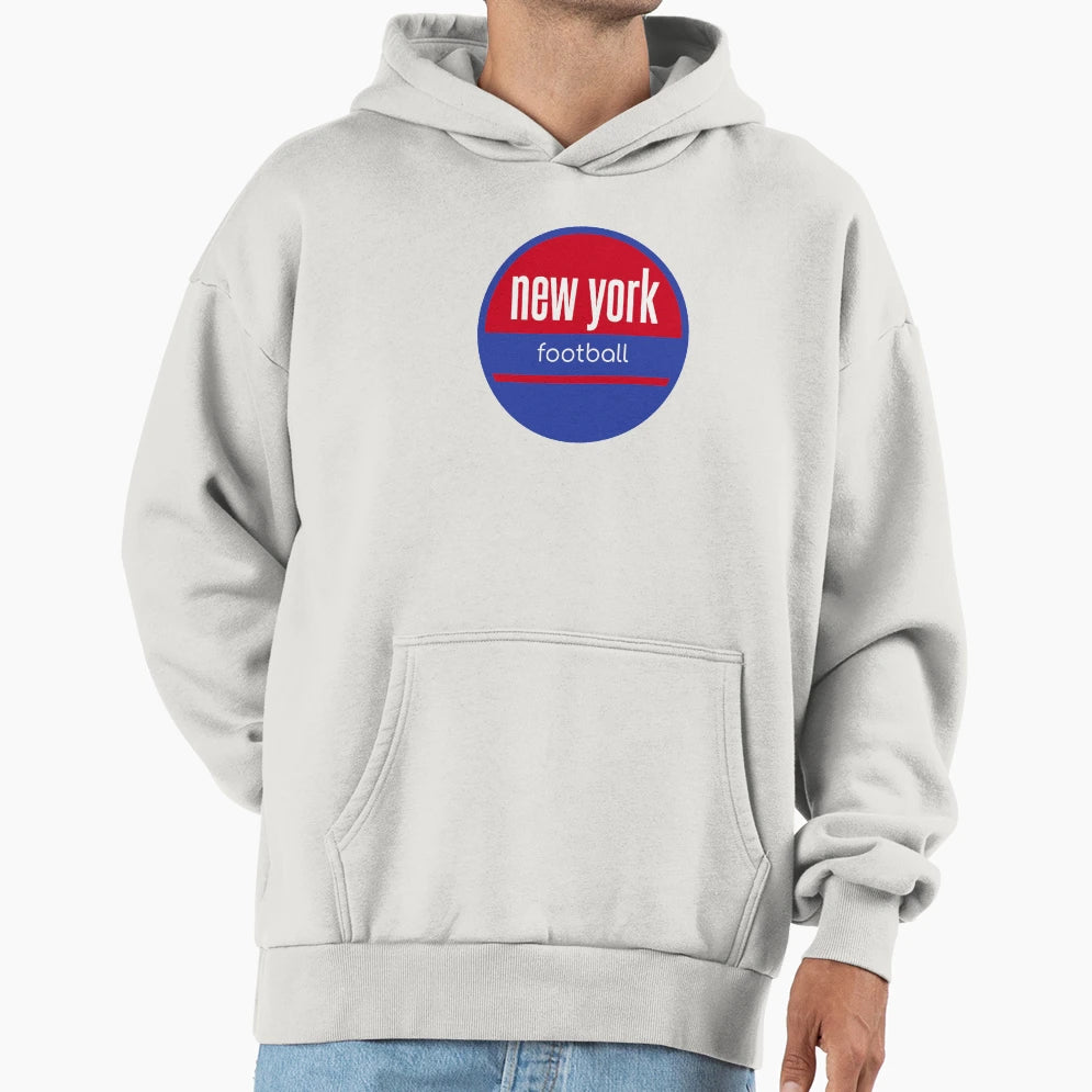 New York Football Hoodie - Minimalist Print for Adults - T-Shirt, Sweatshirt, Hoodie