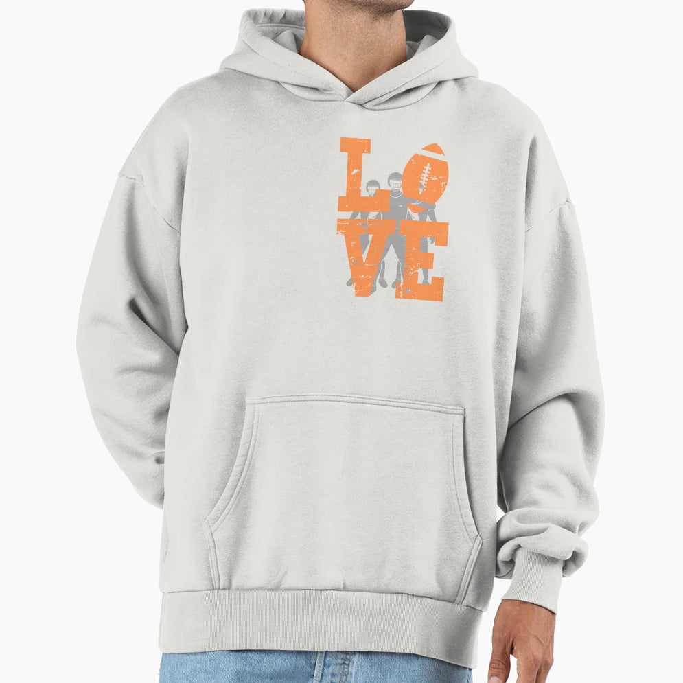My Favorite Football Hoodie - Minimalist Print Unisex - T-Shirt, Sweatshirt, Hoodie