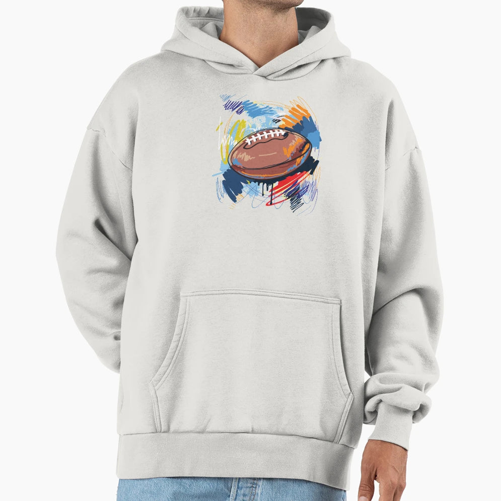 Rugby Lover Hoodie - Unique Graphic Unisex - T-Shirt, Sweatshirt, Hoodie