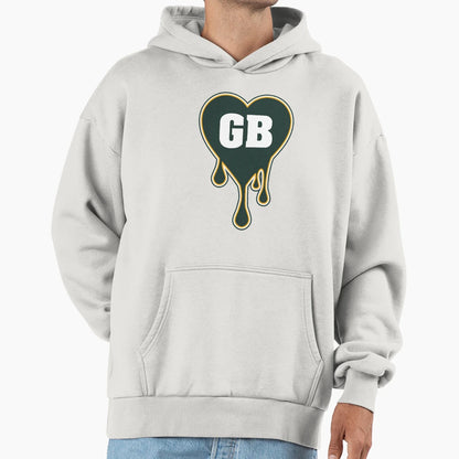 Gb Heart Hoodie - Minimalist Print Unisex - T-Shirt, Sweatshirt, Hoodie