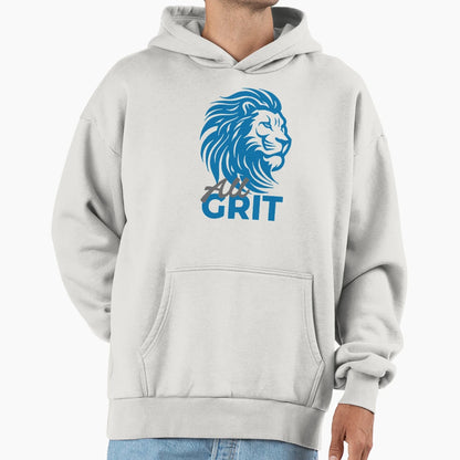 Detroit Grit Detroit All Grit Hoodie - Novelty Apparel for Adults - T-Shirt, Sweatshirt, Hoodie
