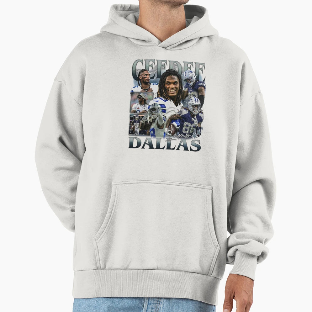 CL Football 90S Bootleg CL Dallas Hoodie - Custom Art Print Men Women - T-Shirt, Sweatshirt, Hoodie