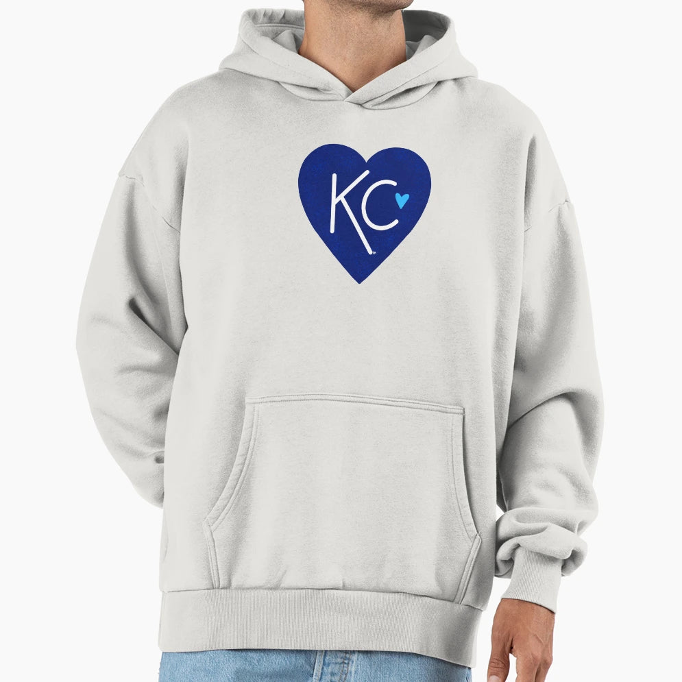 Kc Love Navy Blue Hoodie - Casual Everyday Wear Unisex - T-Shirt, Sweatshirt, Hoodie