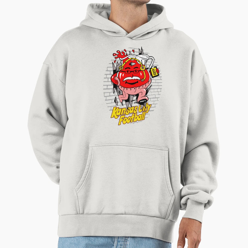 Kansas City Football Coach Hoodie - Graphic Print Unisex - T-Shirt, Sweatshirt, Hoodie