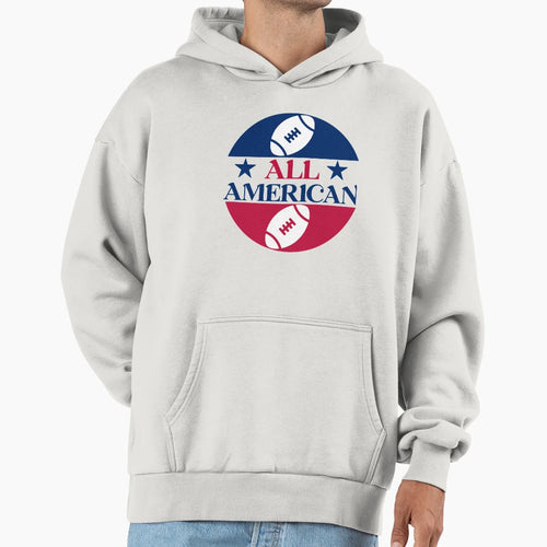 Cw All American Hoodie - Fun Novelty Design Unisex - T-Shirt, Sweatshirt, Hoodie