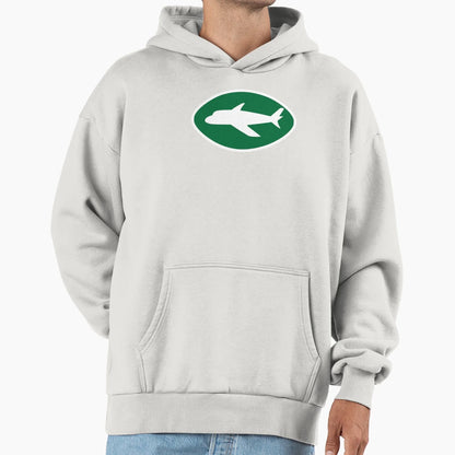 New York Jets Combo Football Logo Hoodie - Novelty Apparel for Adults - T-Shirt, Sweatshirt, Hoodie
