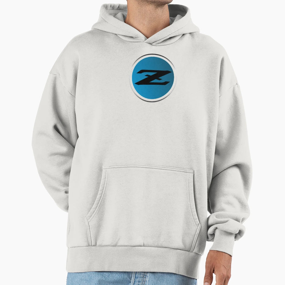 240Z Z Badge Hoodie - Fun Novelty Design for Adults - T-Shirt, Sweatshirt, Hoodie
