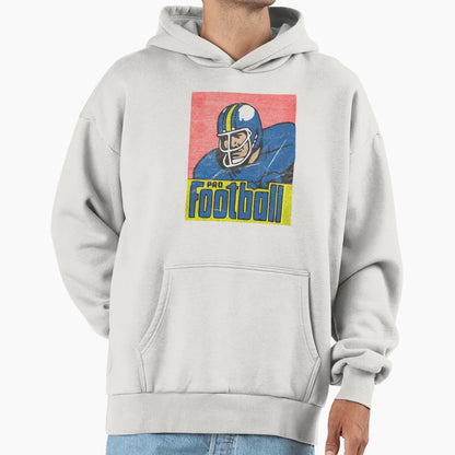 American Football Player Hoodie - Fun Novelty Design Unisex - T-Shirt, Sweatshirt, Hoodie
