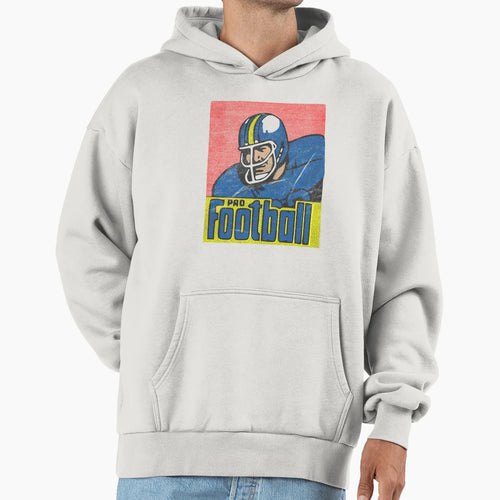 American Football Player Hoodie - Fun Novelty Design Unisex - T-Shirt, Sweatshirt, Hoodie
