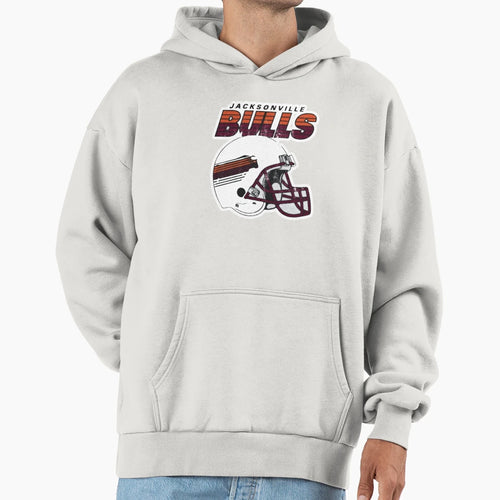 Jacksonville Bulls Usfl Football Hoodie - Novelty Apparel Unisex - T-Shirt, Sweatshirt, Hoodie