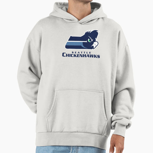Seattle Chickenhawks Hoodie - Novelty Apparel Unisex - T-Shirt, Sweatshirt, Hoodie
