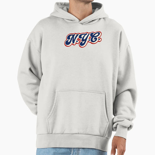 Nyc New York City Logo Hoodie - Fun Novelty Design Men Women - T-Shirt, Sweatshirt, Hoodie
