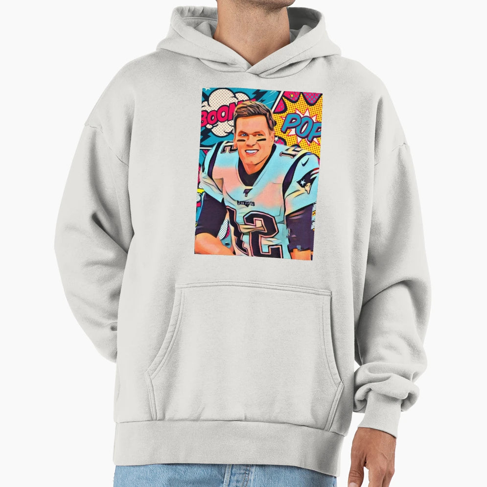 Bucs Pats 12 Hoodie - Novelty Apparel Unisex - T-Shirt, Sweatshirt, Hoodie