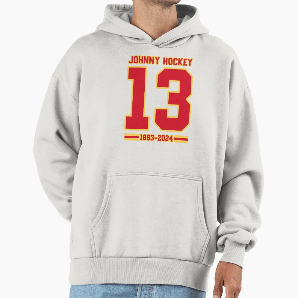 Johnny Hockey Hoodie - Aesthetic Graphic Unisex - T-Shirt, Sweatshirt, Hoodie