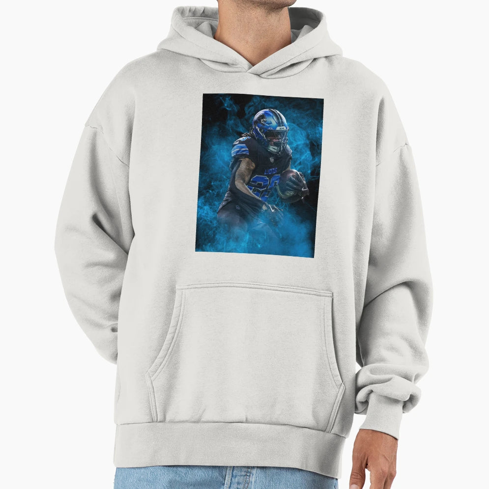 JG Detroit Sports Art Hoodie - Trendy Graphic Men Women - T-Shirt, Sweatshirt, Hoodie