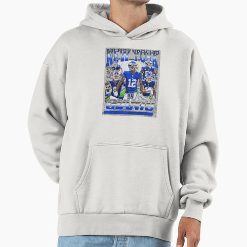 New York G Football Bootleg Hoodie - Unique Graphic Unisex - T-Shirt, Sweatshirt, Hoodie