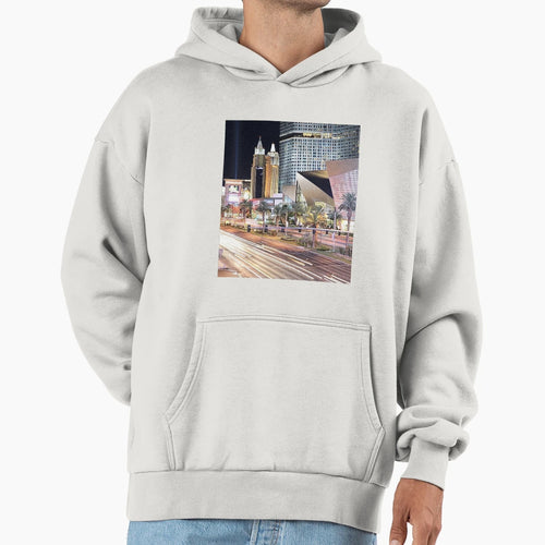 City Aesthetic Hoodie - Casual Everyday Wear Unisex - T-Shirt, Sweatshirt, Hoodie