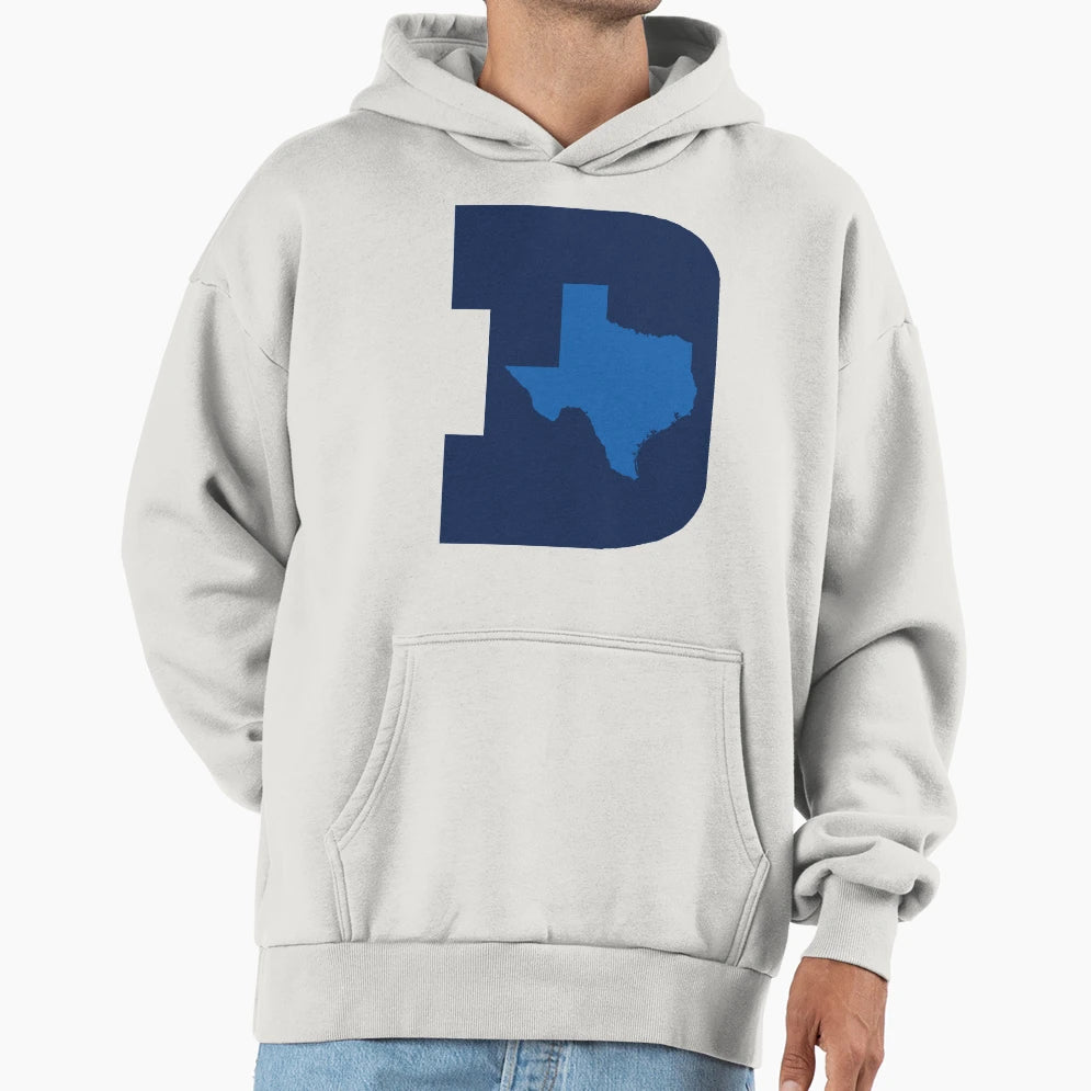 D Texas B Ball Blues Hoodie - Fun Novelty Design for Adults - T-Shirt, Sweatshirt, Hoodie