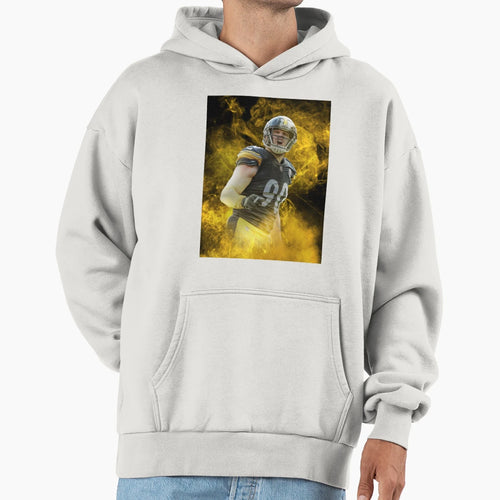 Watt Pittsburgh Sports Art Hoodie - Graphic Print for Adults - T-Shirt, Sweatshirt, Hoodie