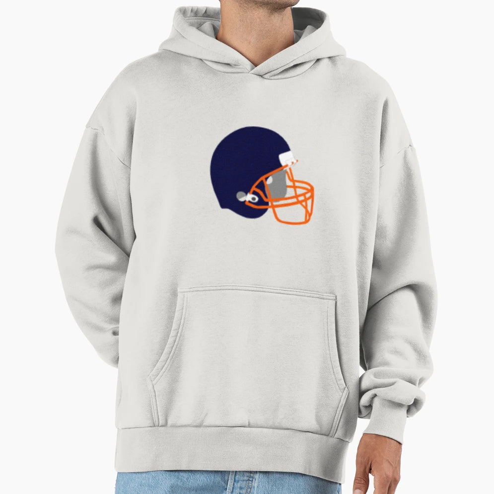 Helmet Hoodie - Novelty Apparel for Adults - T-Shirt, Sweatshirt, Hoodie