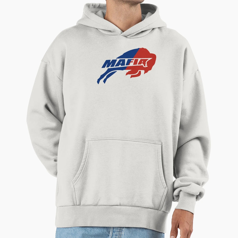 Bills Mafia Hoodie - Minimalist Print Men Women - T-Shirt, Sweatshirt, Hoodie