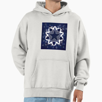 Homespun Star Hoodie - Custom Art Print for Adults - T-Shirt, Sweatshirt, Hoodie