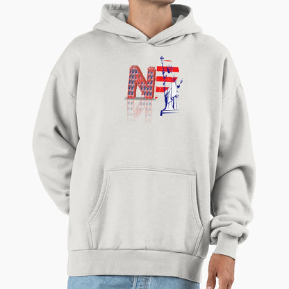 Usa N Hoodie - Custom Art Print Men Women - T-Shirt, Sweatshirt, Hoodie
