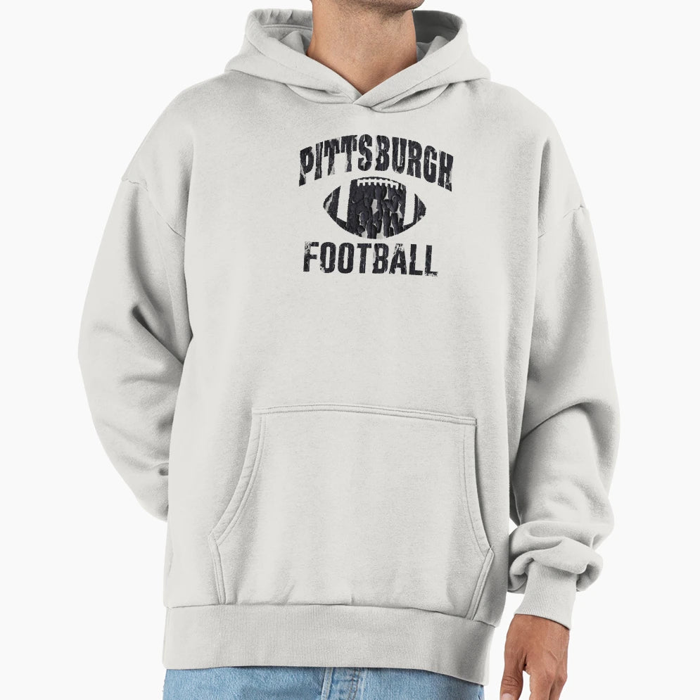 Pittsburgh Football Hoodie - Fun Novelty Design Men Women - T-Shirt, Sweatshirt, Hoodie