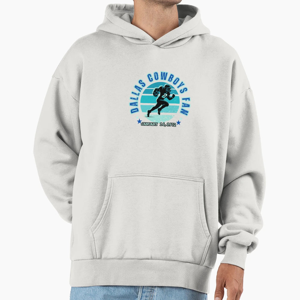 Dallas Cowboys Hoodie - Novelty Apparel for Adults - T-Shirt, Sweatshirt, Hoodie
