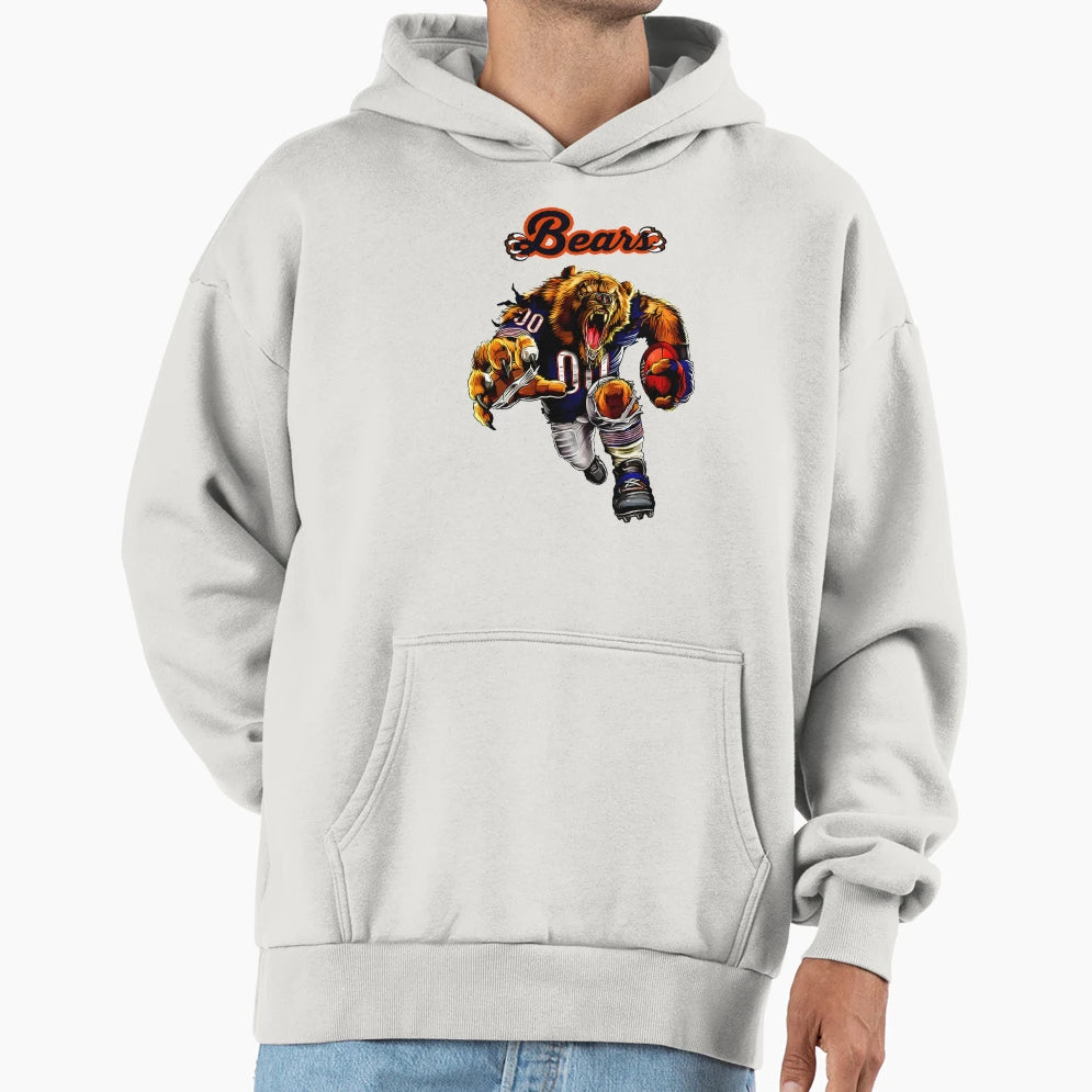Bears00 Touchdown Chicago Hoodie - Graphic Print Men Women - T-Shirt, Sweatshirt, Hoodie