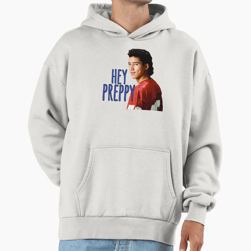 Hey Preppy Hoodie - Unique Graphic Unisex - T-Shirt, Sweatshirt, Hoodie