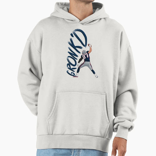 Gronkd Football Hoodie - Fun Novelty Design Unisex - T-Shirt, Sweatshirt, Hoodie