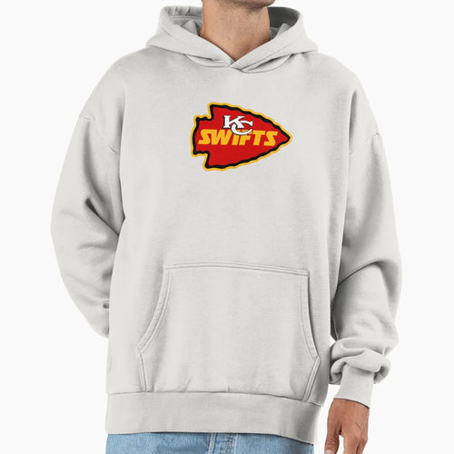 Kc Swifts Taylor Kelce Chiefs Hoodie - Graphic Print for Adults - T-Shirt, Sweatshirt, Hoodie